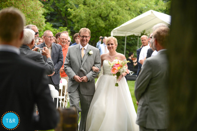 Jackie & Drew's Rustic DIY Backyard Saline Wedding - Tracy ...